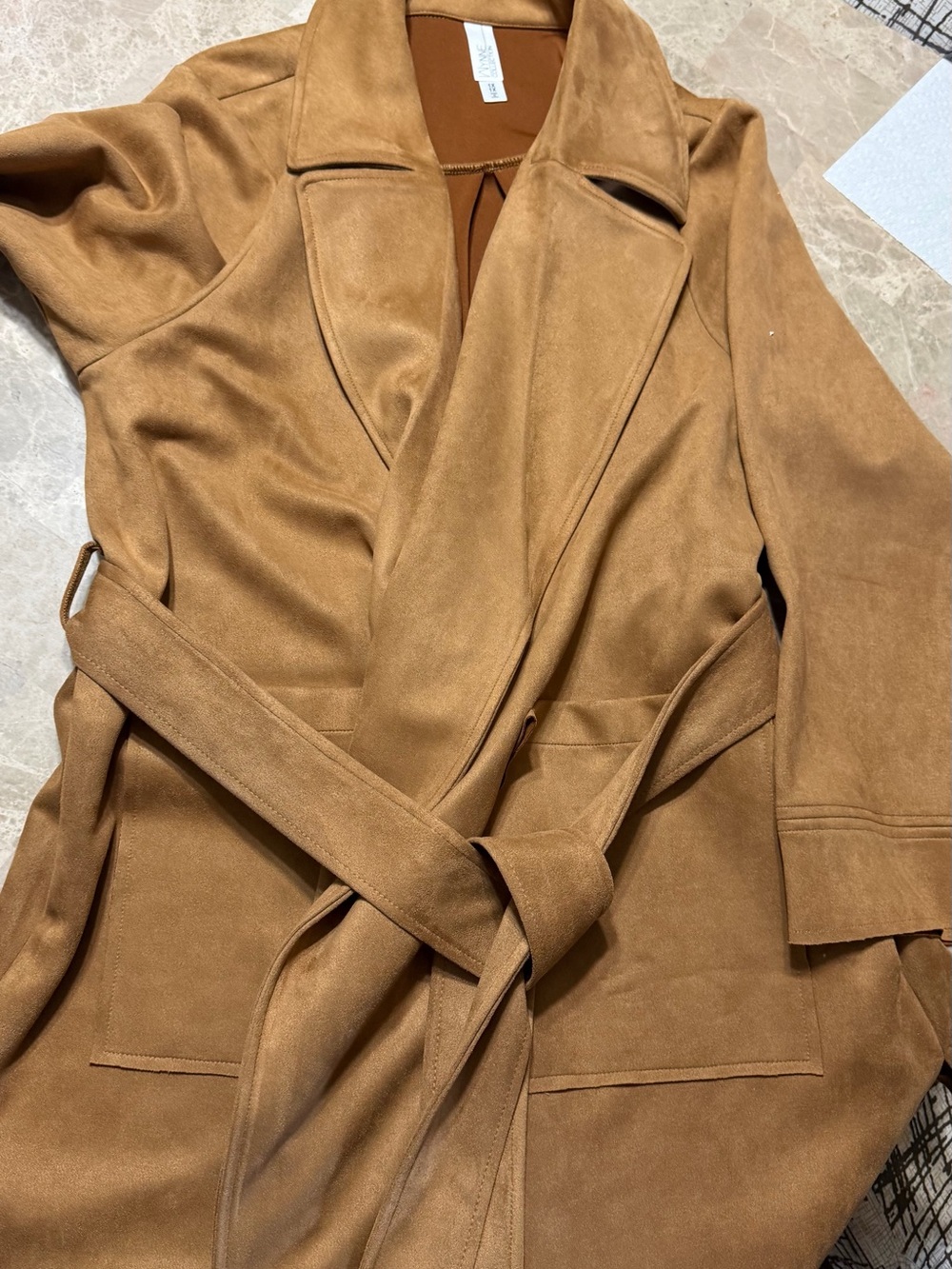 Suede coat #220